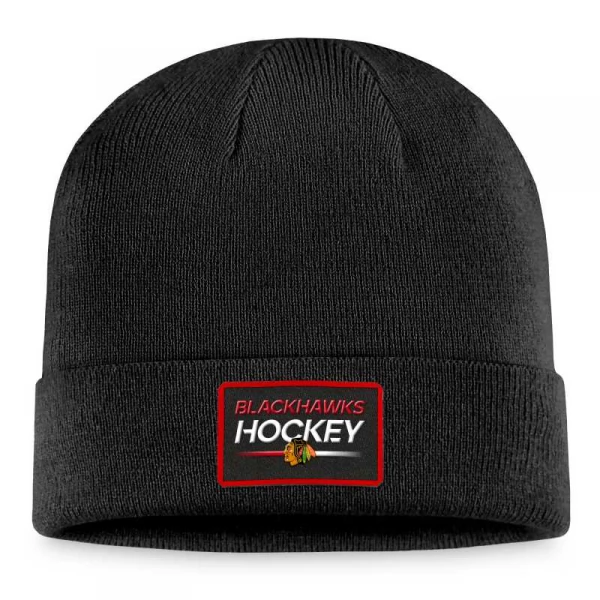 Beanie CHI 23 Authentic Pro Prime Cuffed Chicago Blackhawks